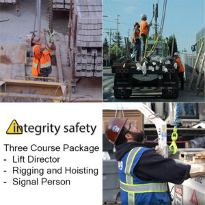 Lift Director, Rigging and Hoisting, and Signal Person Training Package